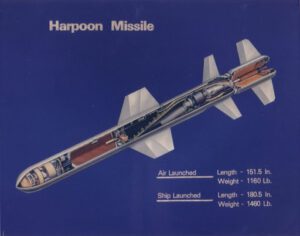 harpoon missile land
