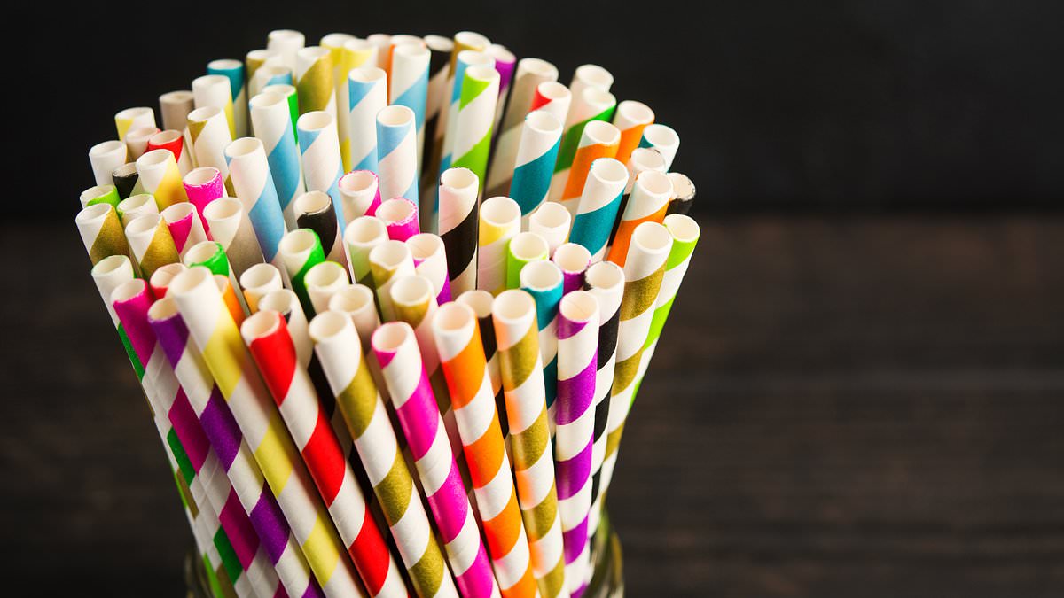 Paper straws not so eco-friendly, 90% contain toxic “forever