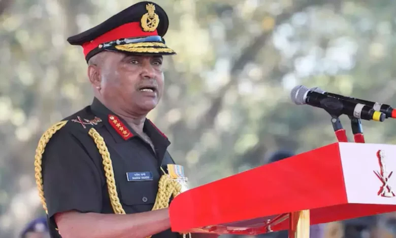 Chief of Army Staff Gen Manoj Pand