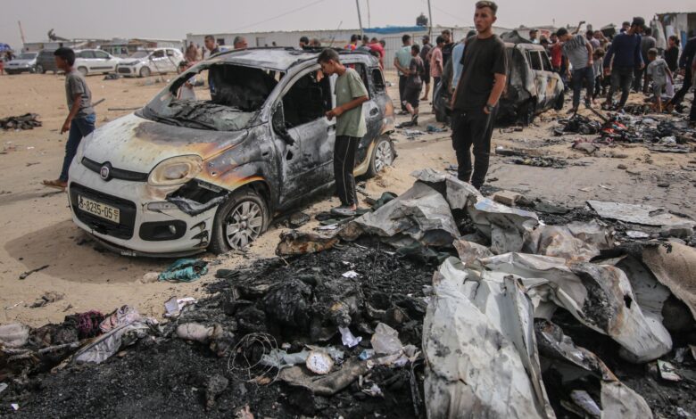 Attack at Rafah camp589