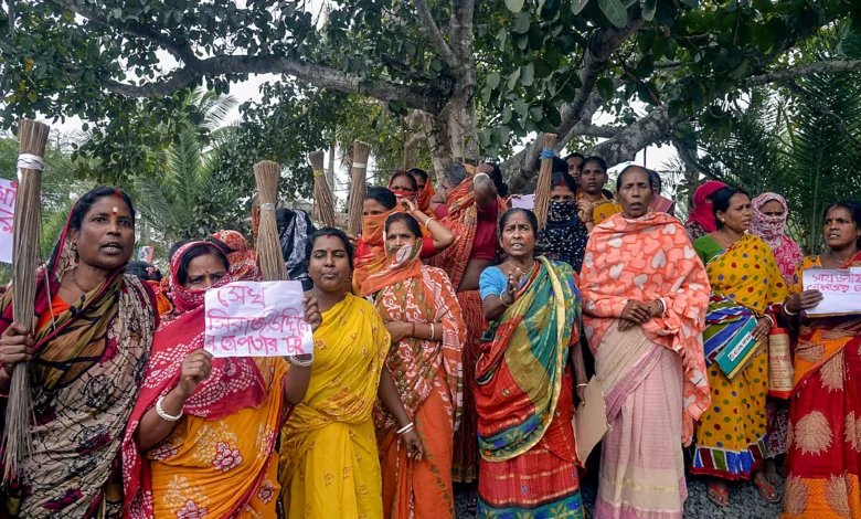 Sandeshkhali protest