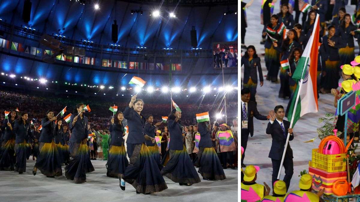 Paris 2024 Olympics Traditional Indian saree as ceremonial uniform