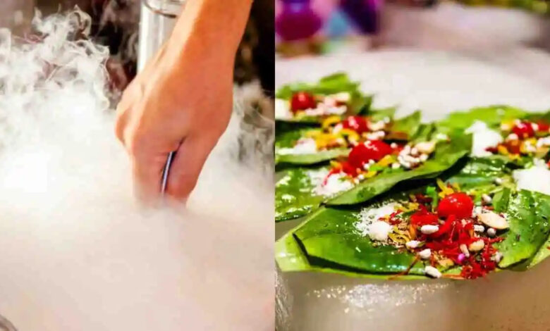 consuming liquid nitrogen paan