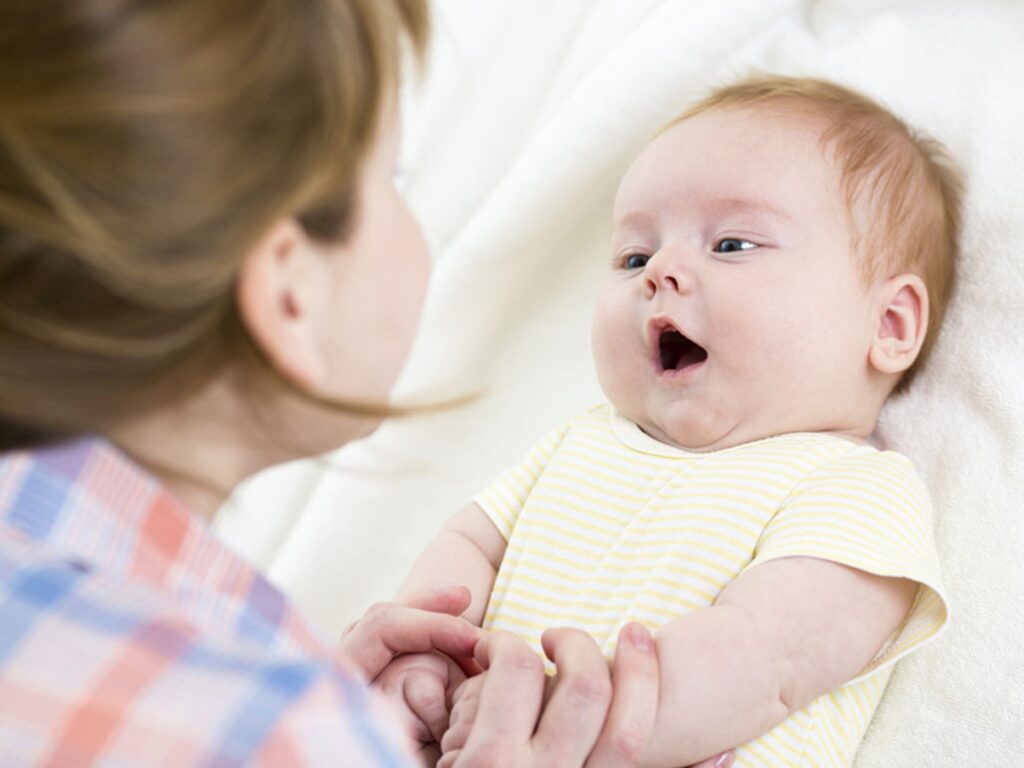 infants use mother's scent