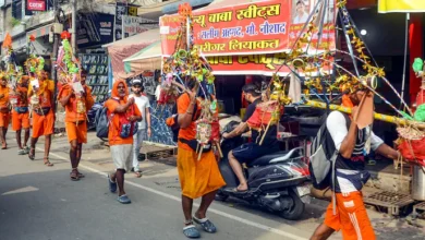 Kanwar Yatra route