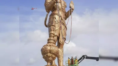 90 foot tall hanuman murti becomes new landmark in texas