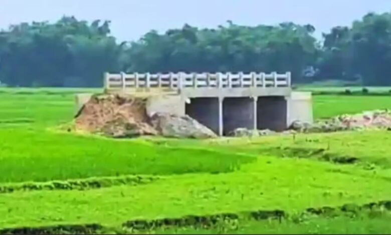 Bridge in Bihar Built