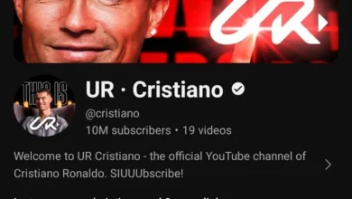 cristiano ronaldo just hit 10 million subscribers in less v0 rwh576jv14kd1