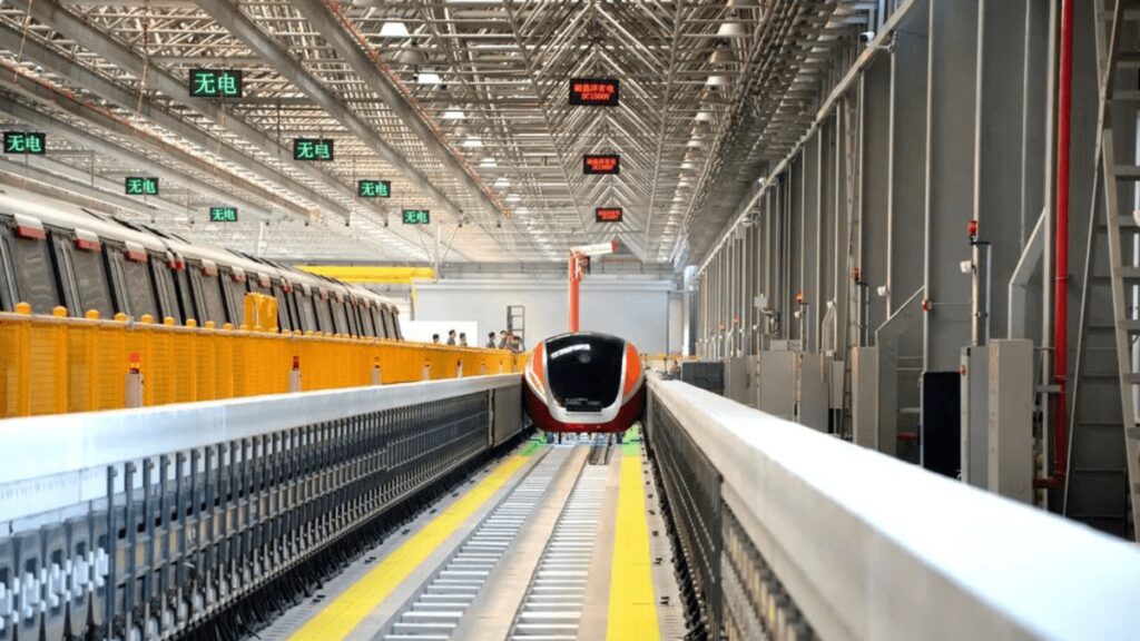 Maglev Train Breaks Records