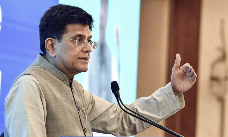 new delhi jul 10 ani union commerce and industry minister piyush goyal addre