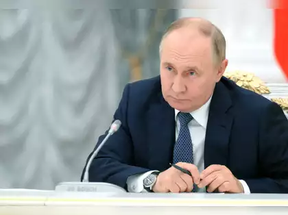 russian president putin chairs a meeting in moscow