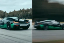 split image of rimac nevera 760721