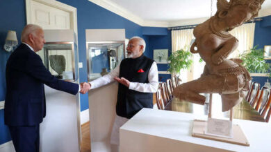 297 indian antiquities to return from the united states following pm modis visit