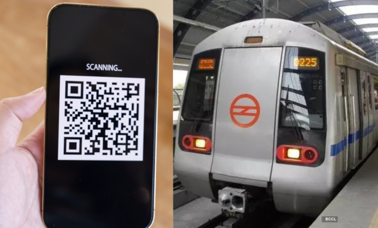 book qr ticket for multiple journeys in delhi metro